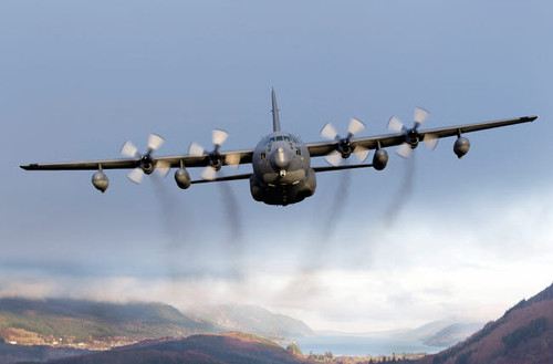 MC-130P Combat Shadow over Scotland Poster Print by Gert Kromhout/Stocktrek Images - Item # VARPSTGKR100153M