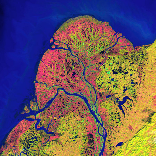 The Yukon Delta in southwest Alaska Poster Print by Stocktrek Images