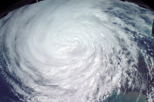 Hurricane Jeanne Poster Print by Stocktrek Images