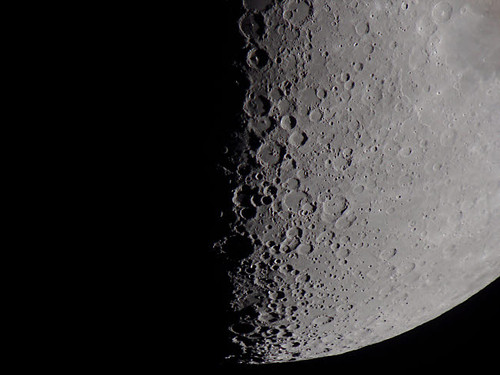 South terminator of 7 day moon Poster Print by Alan Dyer/Stocktrek Images - Item # VARPSTADY200001S