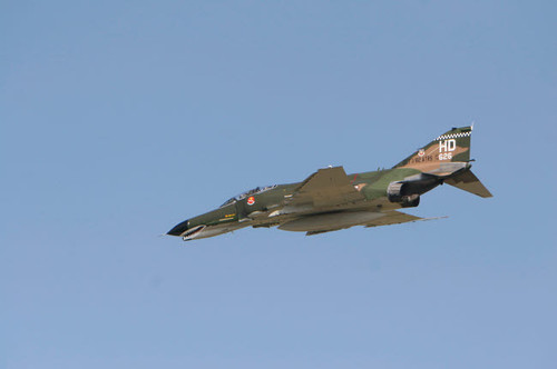An F-4 Phantom in flight over Houston, Texas Poster Print by Terry Moore/Stocktrek Images - Item # VARPSTTMO100698M