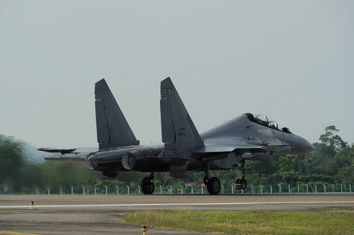 A Sukhoi Su-30MKM of the Royal Malaysian Air Force taking off Poster Print by Remo Guidi/Stocktrek Images - Item # VARPSTRGU100015M A Sukhoi Su-30MKM of the Royal Malaysian Air Force taking off Poster Print by Remo Guidi/Stocktrek Images - Item # VARPSTRGU100015M