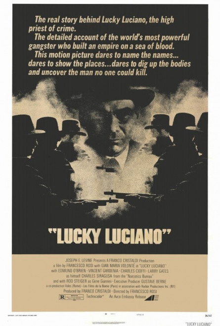 Lucky Luciano Movie Poster Print (27 x 40) - Item # MOVCH6683