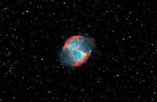 The Dumbbell Nebula Poster Print by Rolf Geissinger/Stocktrek Images - Item # VARPSTRGE100034S