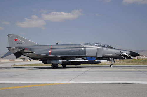 A Turkish Air Force F-4E 2020 Terminator ready for take-off Poster Print by Giorgio Ciarini/Stocktrek Images - Item # VARPSTGRC100020M