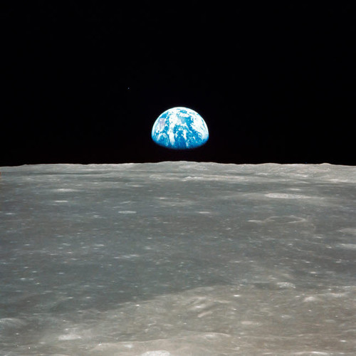 Earth and the Moon Poster Print by Stocktrek Images - Item # VARPSTSTK200631S