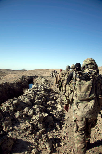 Soldiers conduct a census to better understand the locals in Kandahar, Afghanistan Poster Print by Stocktrek Images - Item # VARPSTSTK107973M