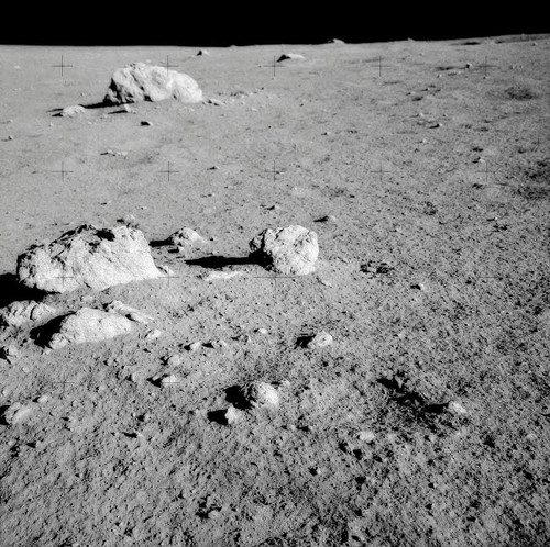 Lunar surface of Earths moon Poster Print by Stocktrek Images - Item # VARPSTSTK201166S