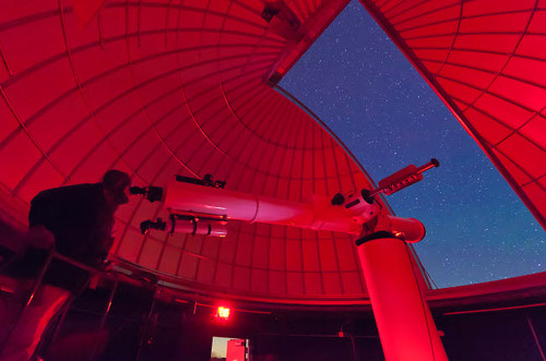 Astronomer makes observations through a large refractor telescope Poster Print by John Davis/Stocktrek Images - Item # VARPSTJDA100029S