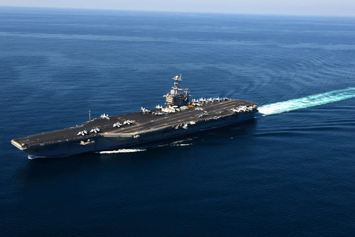 The aircraft carrier USS John C Stennis Poster Print by Stocktrek Images - Item # VARPSTSTK106799M