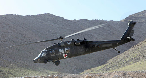 UH-60 Black Hawk helicopter in Uruzgan, Afghanistan Poster Print by VWPics/Stocktrek Images - Item # VARPSTVWP100238M