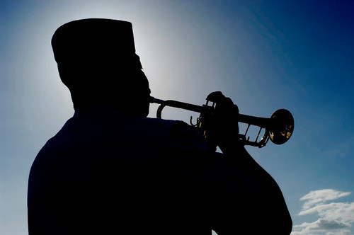 A Sailor playing Taps Poster Print by Stocktrek Images - Item # VARPSTSTK100875M