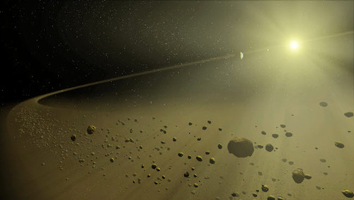 Artist's concept of a distant hypothetical solar system Poster Print by Stocktrek Images - Item # VARPSTSTK200466S
