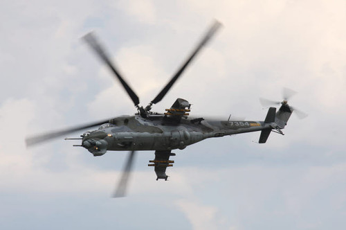 Czech Air Force Mi-24 Hind helicopter Poster Print by Timm Ziegenthaler/Stocktrek Images - Item # VARPSTTZG100136M Czech Air Force Mi-24 Hind helicopter Poster Print by Timm Ziegenthaler/Stocktrek Images - Item # VARPSTTZG100136M