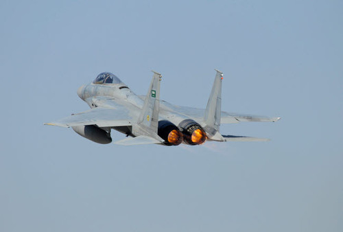 F-15 Eagle of the Royal Saudi Air Force taking off Poster Print by Riccardo Niccoli/Stocktrek Images - Item # VARPSTRCN100021M