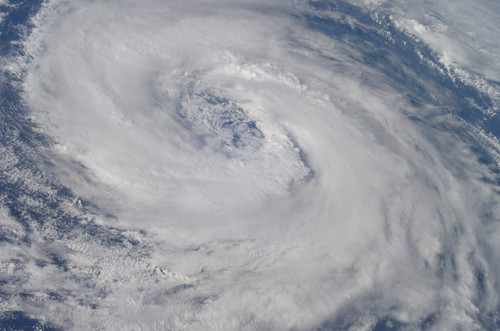 Hurricane Epsilon Poster Print by Stocktrek Images