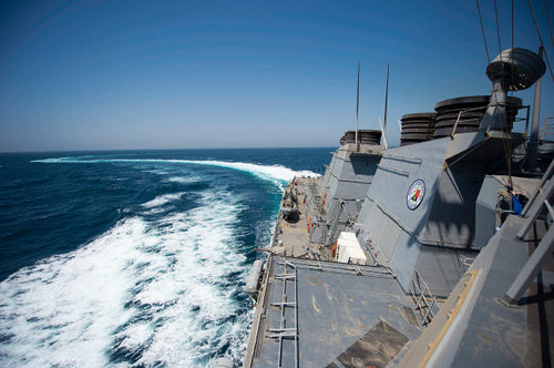 The guided-missile destroyer USS Arleigh Burke Poster Print by Stocktrek Images - Item # VARPSTSTK108344M