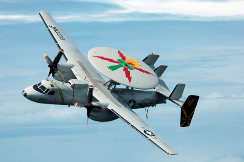 An E-2C Hawkeye in flight Poster Print by Stocktrek Images - Item # VARPSTSTK101599M
