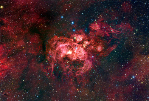 NGC 6357, an emission nebula located in the constellation Scorpius Poster Print by Robert Gendler/Stocktrek Images - Item # VARPSTGEN100039S