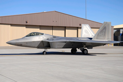 US Air Force F-22A Raptor taxiing at Holloman Air Force Base Poster Print by Riccardo Niccoli/Stocktrek Images - Item # VARPSTRCN100064M