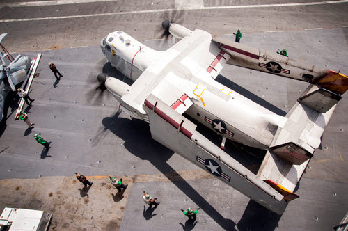 Sailors direct a C-2 Greyhound on the flight deck of USS George HW Bush Poster Print by Stocktrek Images - Item # VARPSTSTK107512M Sailors direct a C-2 Greyhound on the flight deck of USS George HW Bush Poster Print by Stocktrek Images - Item # VARPSTSTK107512M