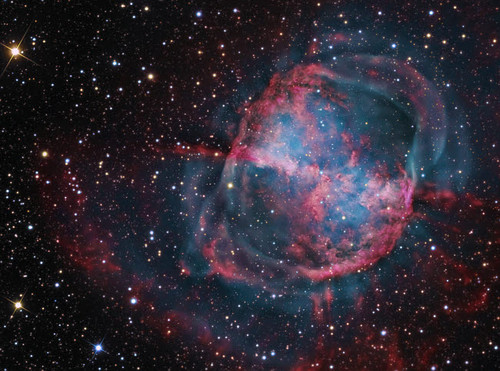 The Dumbbell Nebula Poster Print by R Jay GaBany/Stocktrek Images - Item # VARPSTGAB100062S