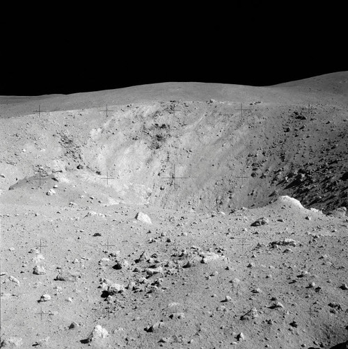 Apollo 16 image of lunar surface Poster Print by Stocktrek Images - Item # VARPSTSTK201248S