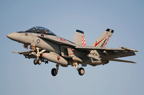 F/A-18 Hornet flying over Nellis Air Force Base, Nevada Poster Print by Phil Wallick/Stocktrek Images - Item # VARPSTPWA100051M