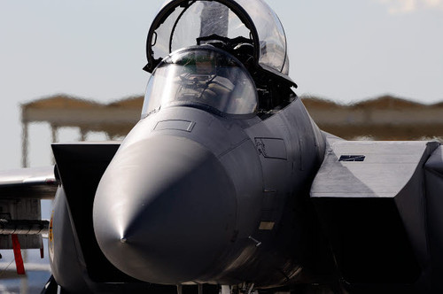 Close-up view of a F-15C Eagle at Nellis Air Force Base, Nevada Poster Print by Remo Guidi/Stocktrek Images - Item # VARPSTRGU100017M