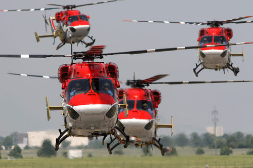 Indian Air Force Dhruv helicopters Poster Print by Timm Ziegenthaler/Stocktrek Images - Item # VARPSTTZG100149M