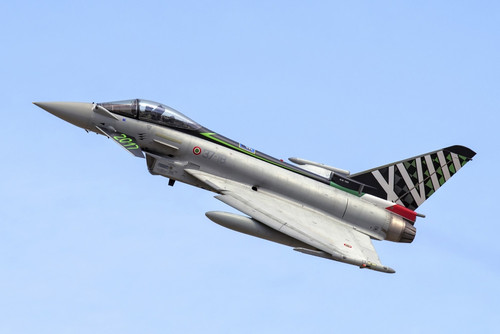 Italian Air Force F-2000A Typhoon taking off Poster Print by Daniele Faccioli/Stocktrek Images - Item # VARPSTDFC100412M