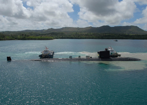 The Los Angeles-class attack submarine USS Topeka Poster Print by Stocktrek Images - Item # VARPSTSTK106209M