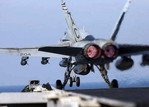 An F/A-18A+ Hornet launches from the flight deck aboard USS Harry S Truman Poster Print by Stocktrek Images - Item # VARPSTSTK100753M An F/A-18A+ Hornet launches from the flight deck aboard USS Harry S Truman Poster Print by Stocktrek Images - Item # VARPSTSTK100753M