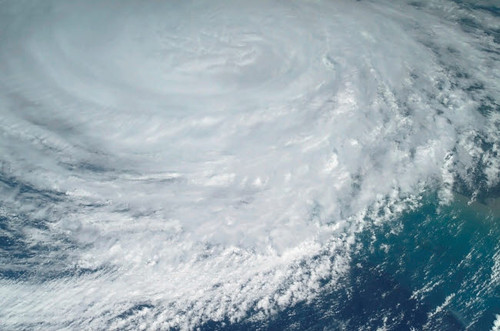 Hurricane Jeanne Poster Print by Stocktrek Images