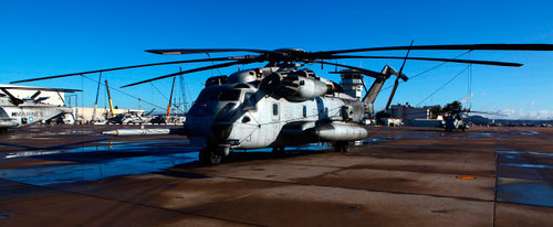 A CH-53E Super Stallion sits on the flight line Poster Print by Stocktrek Images - Item # VARPSTSTK106601M A CH-53E Super Stallion sits on the flight line Poster Print by Stocktrek Images - Item # VARPSTSTK106601M