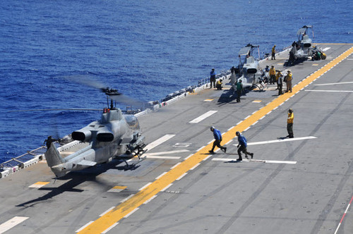 AH-1Z Super Cobra helicopters land aboard USS Essex Poster Print by Stocktrek Images - Item # VARPSTSTK105783M AH-1Z Super Cobra helicopters land aboard USS Essex Poster Print by Stocktrek Images - Item # VARPSTSTK105783M