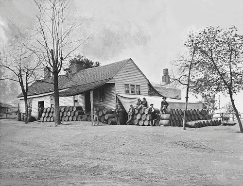Commissary headquarters, Rocky Face Ridge, Georgia, during the American Civil War Poster Print by Stocktrek Images - Item # VARPSTSTK500051A