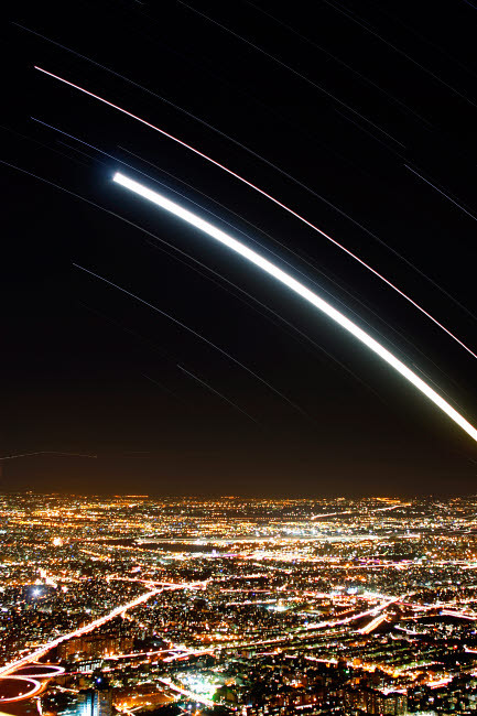 Moon and Jupiter conjunction above Tehran, Iran Poster Print by Amin Jamshidi/Stocktrek Images - Item # VARPSTAAM200013S