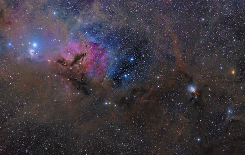 Nebulosity in the Taurus constellation Poster Print by John Davis/Stocktrek Images - Item # VARPSTJDA100021S