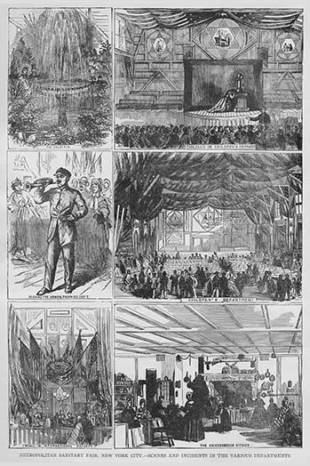Metropolitan Sanitary Fair, New York Poster Print by Frank  Leslie - Item # VARBLL0587332999