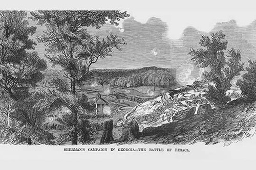 Sherman's Campaign in Georgia - Battle of Resaca Poster Print by Frank  Leslie - Item # VARBLL0587330031