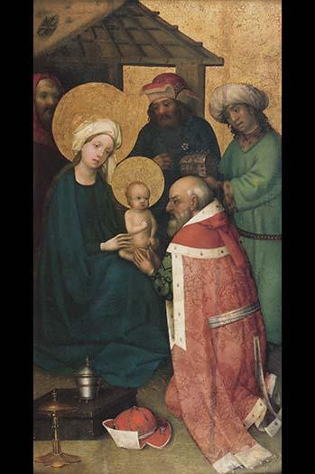 The three Magi adoring Jesus Christ Poster Print by unknown - Item # VARBLL0587290544