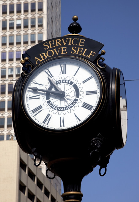 Clock, Downtown Rotary Club, Mobile, Alabama Poster Print by Carol Highsmith - Item # VARBLL0587557257