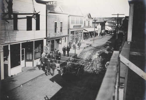 Town Center, Nome Alaska With Men In Suits Poster Print - Item # VARBLL0587403616