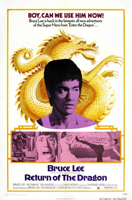 Return of the Dragon Movie Poster Print (27 x 40) - Item # MOVIJ9658