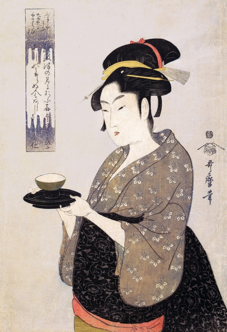 Teahouse waitress Poster Print by Utamaro - Item # VARBLL0587650672