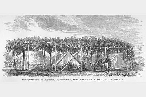 General Butterfield's Headquarters Poster Print by Frank  Leslie - Item # VARBLL0587326638