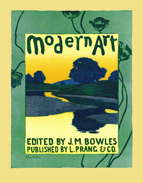 A sunset reflected in a river. Poster Print by  Arthur W Dow - Item # VARBLL0587413182