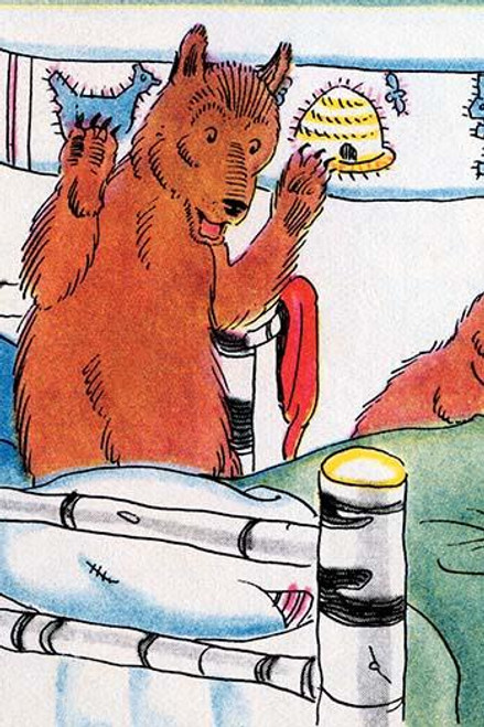 Mama bear finds her bed has been slept in. Poster Print by Julia Letheld Hahn - Item # VARBLL0587275529