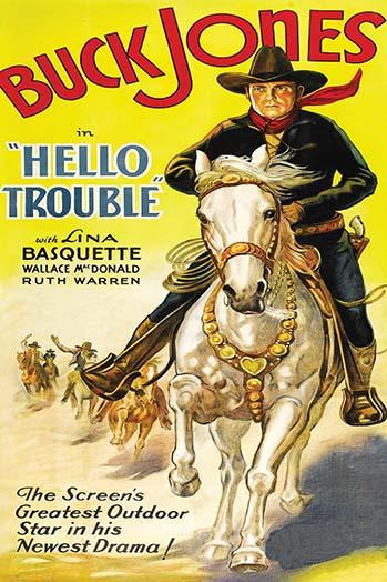 Buck Jones Cowboy star rides his white horse Poster Print by Unknown - Item # VARBLL058762955L